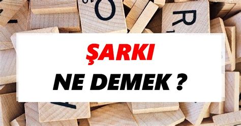 şarklı ne demek